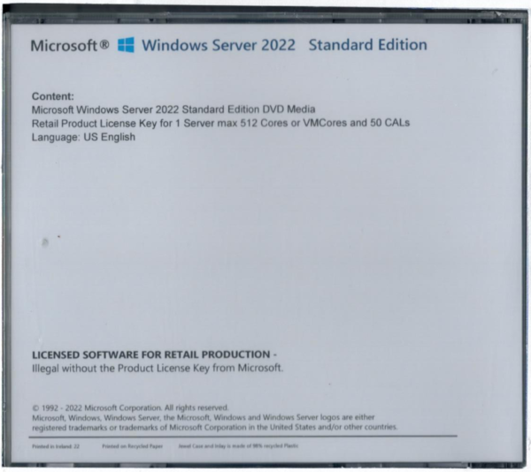 Windows Server 2022 Standard Edition