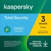 Kaspersky Total Security 2023- 3 - devices 1 year by email VAT included
